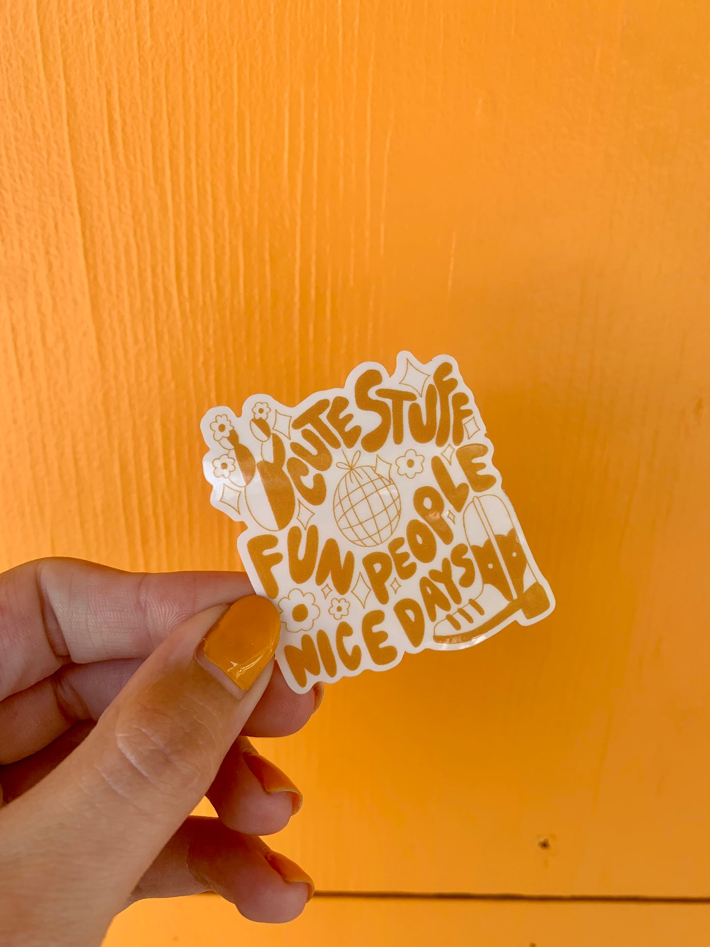 Cute Stuff Sticker