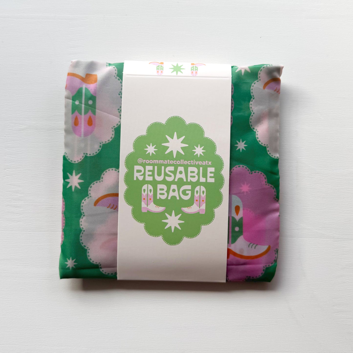 RC Foldable Boots Tote Bag